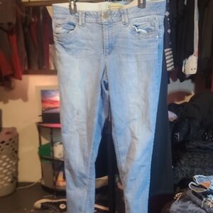 Democracy Light Wash Skinny Jeans